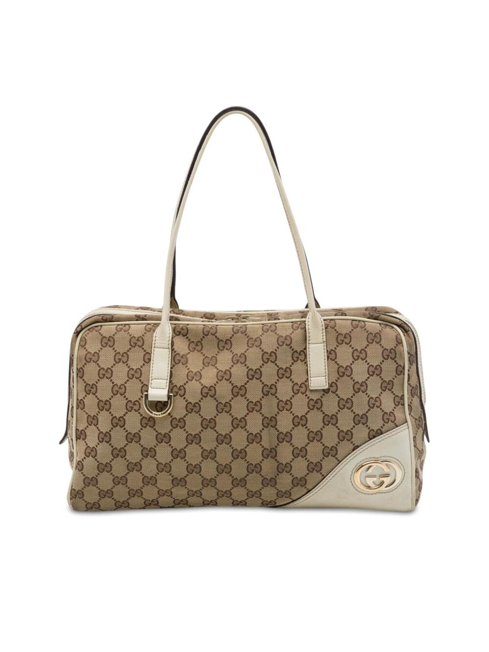 Gucci Gg Canvas New Britt Shoulder Bag #369807G50B